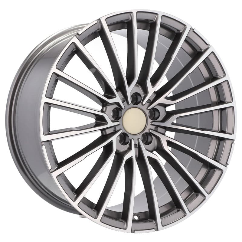 4 jantes 8.5 21 5x112 design bmw gris brillant