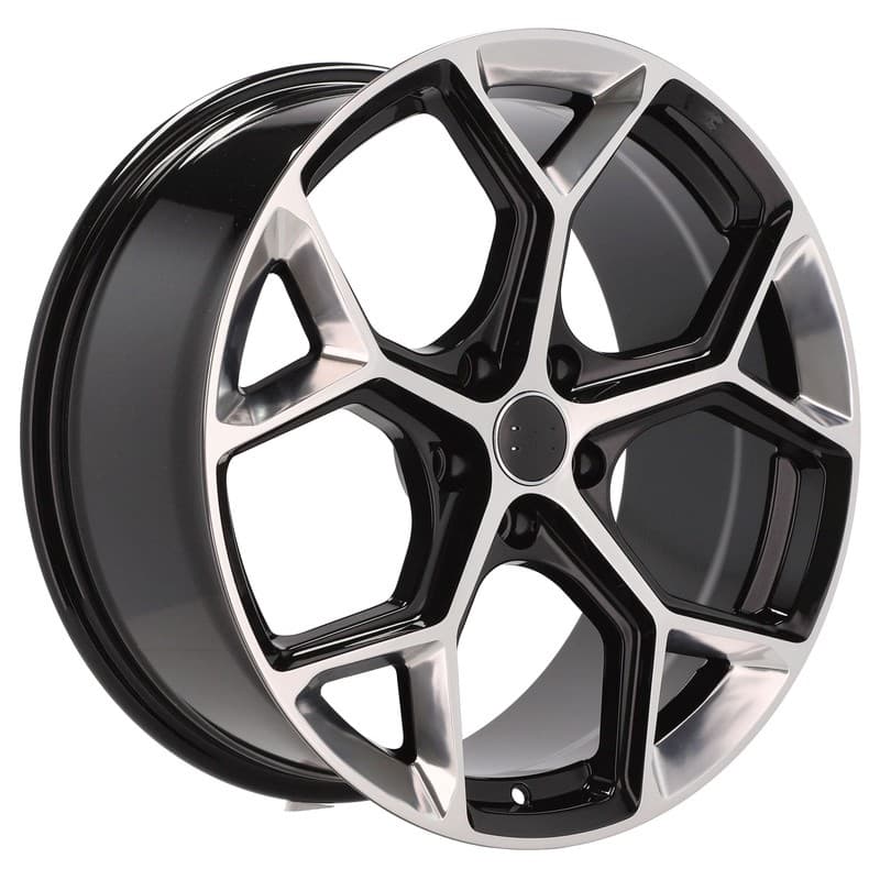 4 jantes 9.0 20 5x112 design audi noir brillant