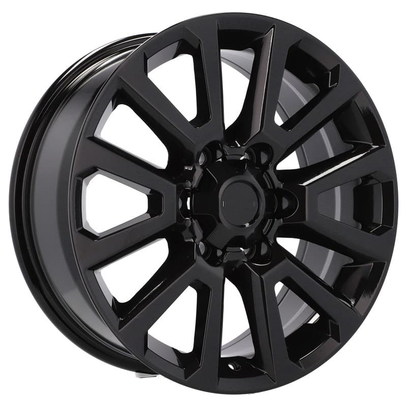 4 jantes 7.5 17 6x139.7 design toyota noir mat