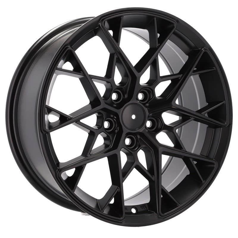 4 jantes 7.5 17 5x112 noir mat