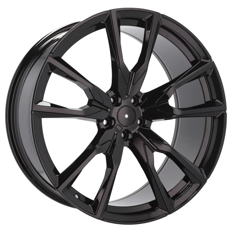 4 jantes 9.5 22 5x112 design bmw noir brillant