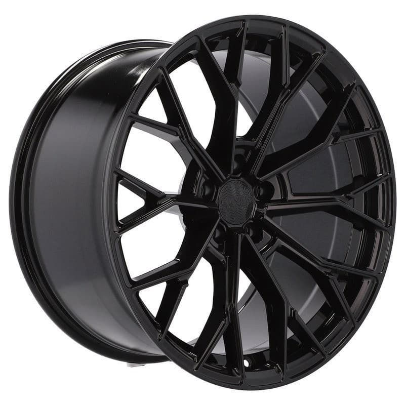 4 jantes 9.0 20 5x114.3 noir brillant