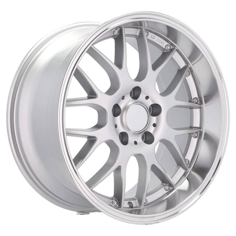 4 jantes 8.0 18 5x120 design bmw argent brillant