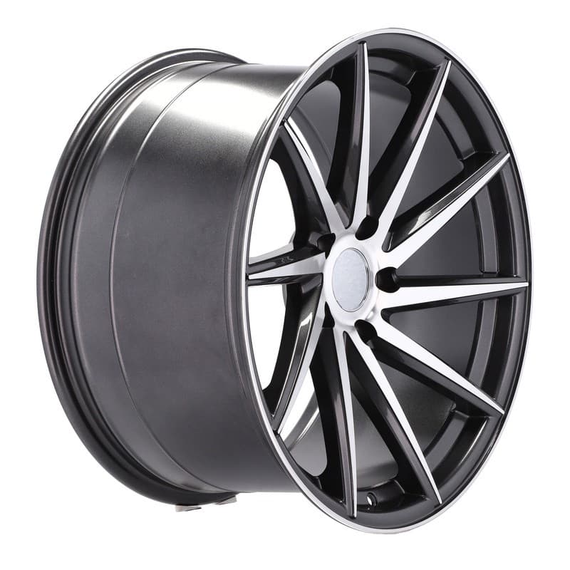 4 jantes 9.0 19 5x120 gris brillant