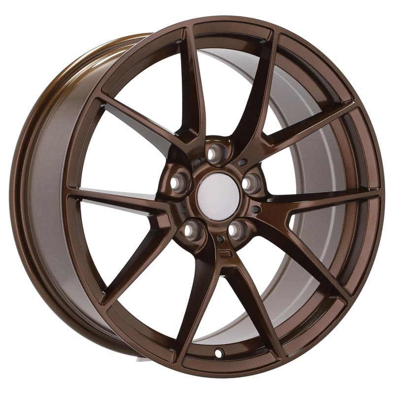 4 jantes 8.5 20 5x120 design bmw brun brillant