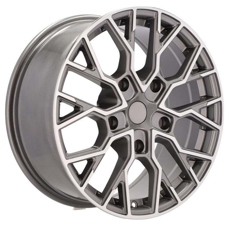 4 jantes 8.0 20 5x160 design ford gris mat