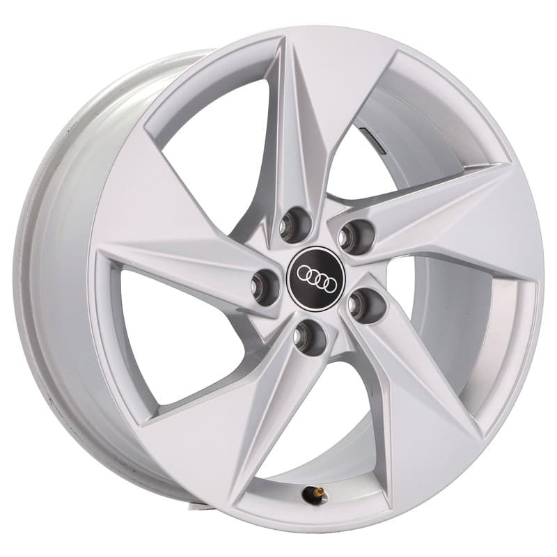 4 jantes 8.0 17 5x112 argent brillant (démo)