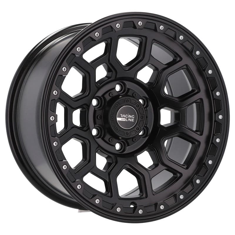 4 jantes 9.0 17 5x127 noir mat