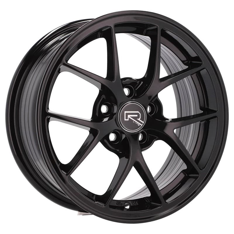 4 jantes 7.0 16 5x110 noir mat