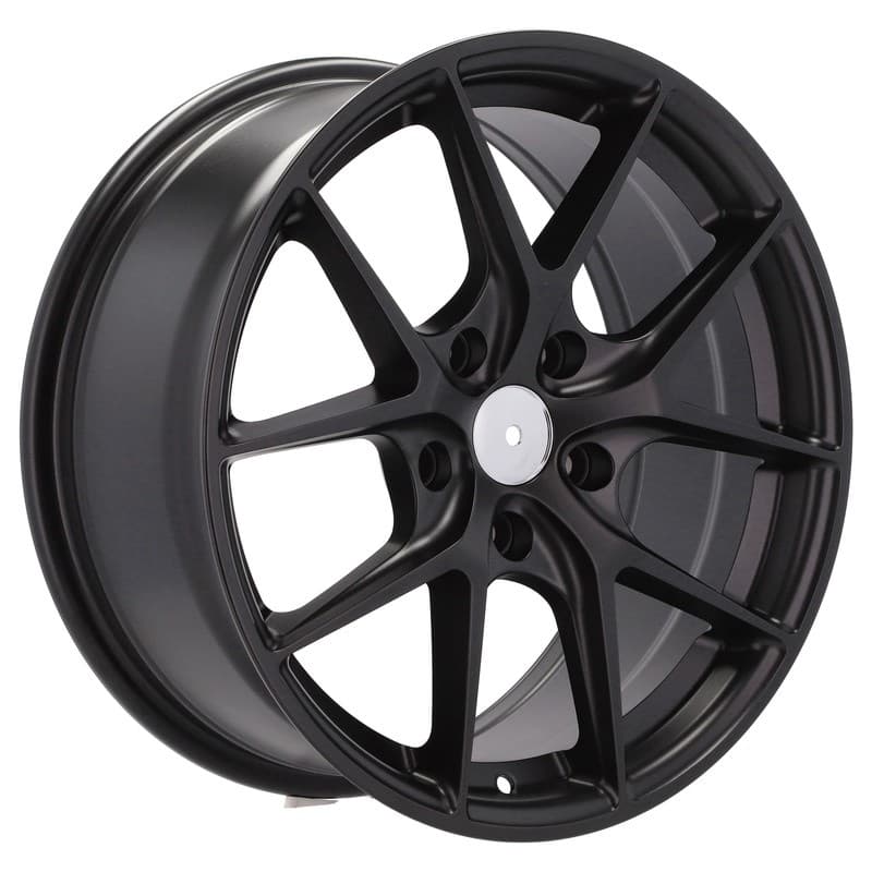 4 jantes 7.5 17 5x120 design bmw noir mat