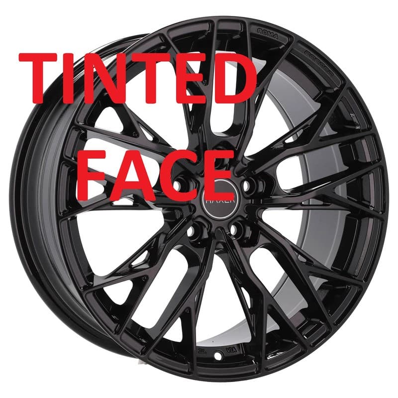 4 jantes 8.5 20 5x112 noir brillant