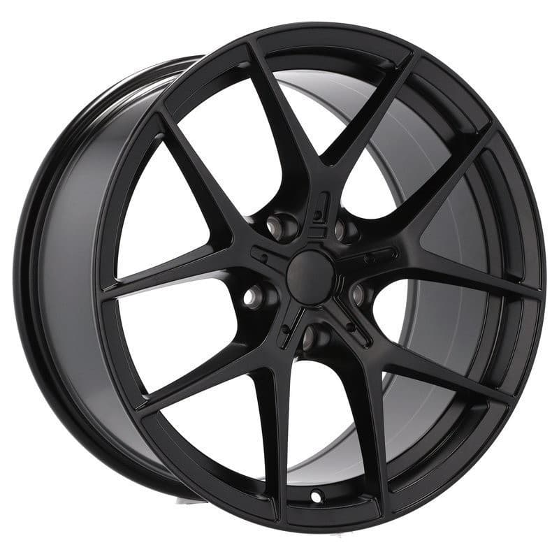 4 jantes 8.0 18 5x120 design bmw noir mat