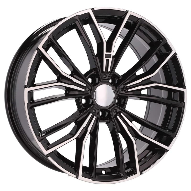 4 jantes 8.5 20 5x120 design bmw noir brillant