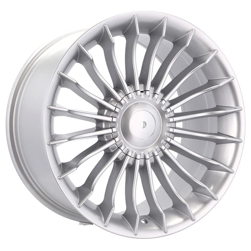 4 jantes 7.5 17 5x120 design bmw argent brillant