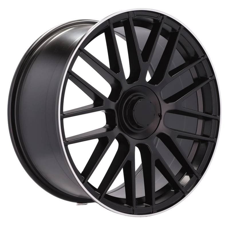 4 jantes 8.0 18 5x112 design mercedes noir mat