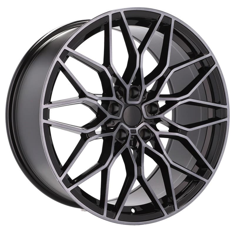 4 jantes 8.0 19 5x120 design bmw noir brillant