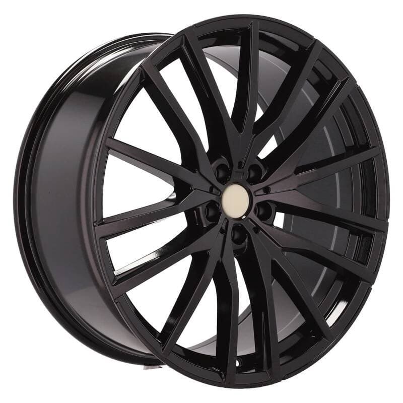 4 jantes 9.5 22 5x112 design bmw noir brillant