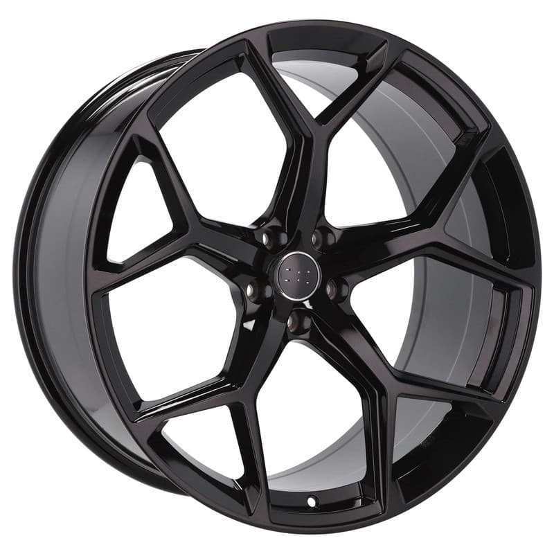 4 jantes 8.5 19 5x112 design audi noir mat