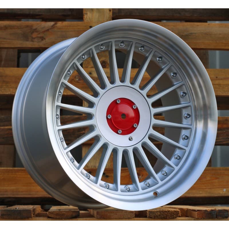 4 jantes 8.0 17 5x120 design bmw argent brillant
