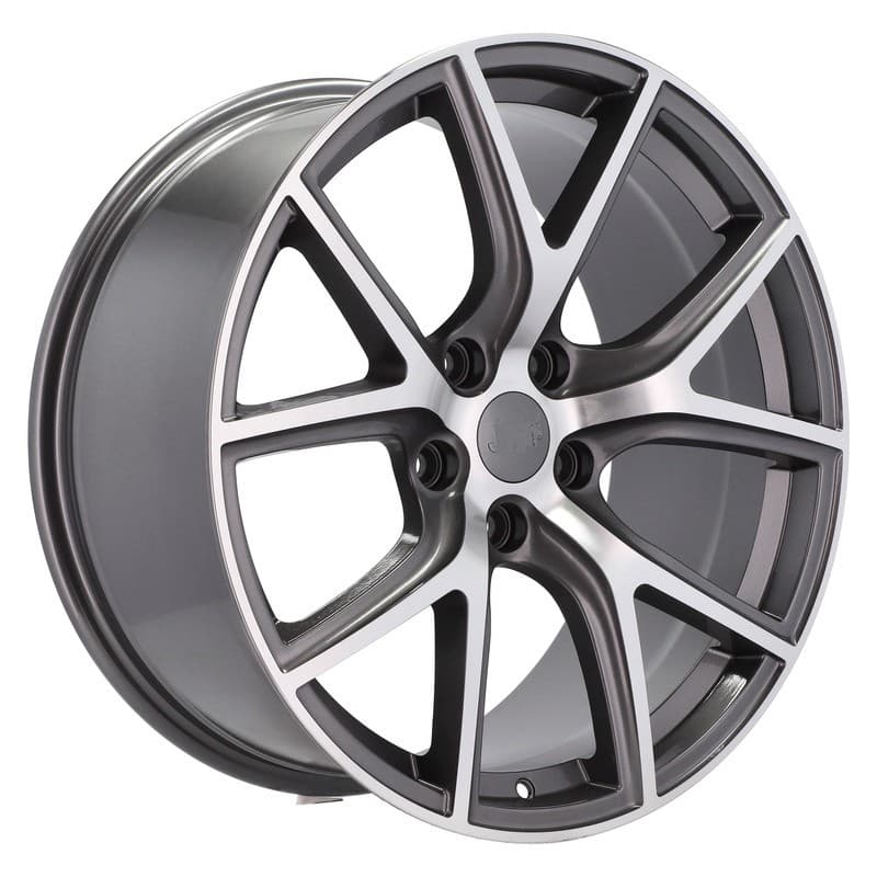 4 jantes 9.0 20 5x127 design jeep gris brillant