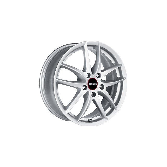 4 jantes ronal 2 7,5x18 ronal r46 5/108  et45 ch63,4