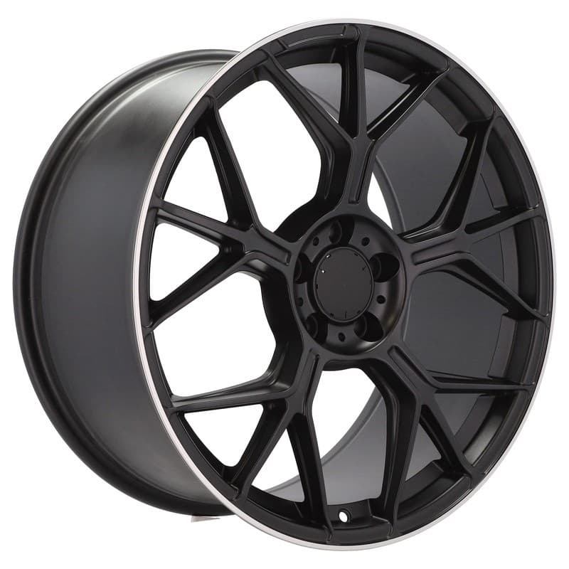 4 jantes 8.5 19 5x112 design mercedes noir mat