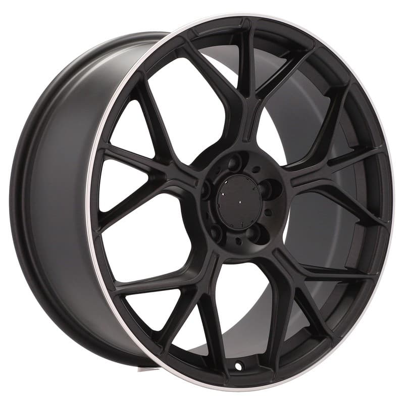 4 jantes 8.0 18 5x112 design mercedes noir mat