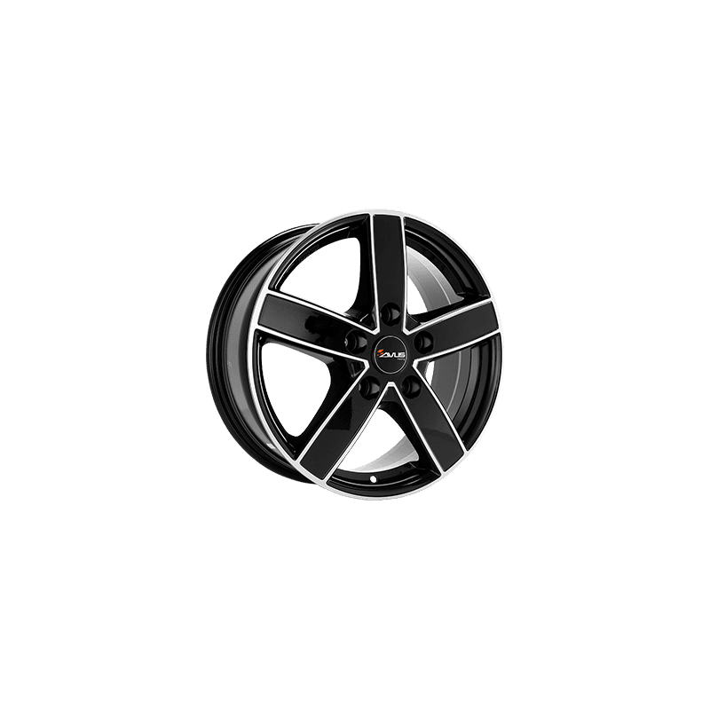 4 jantes avus 7,5x18 avus ac-v51 5/120  et50 ch65,1