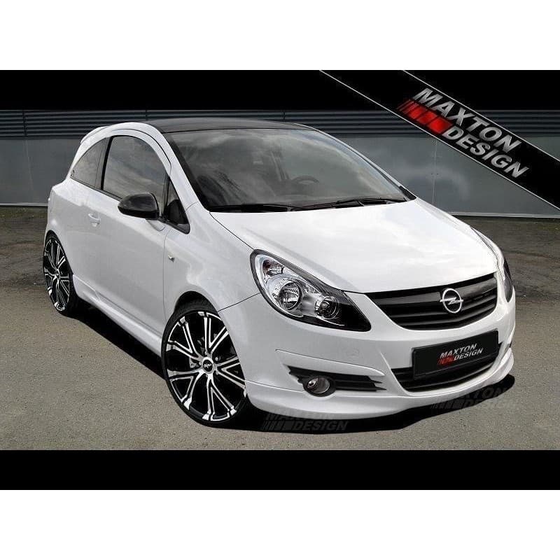 Front bumper spoiler opel corsa d (preface)