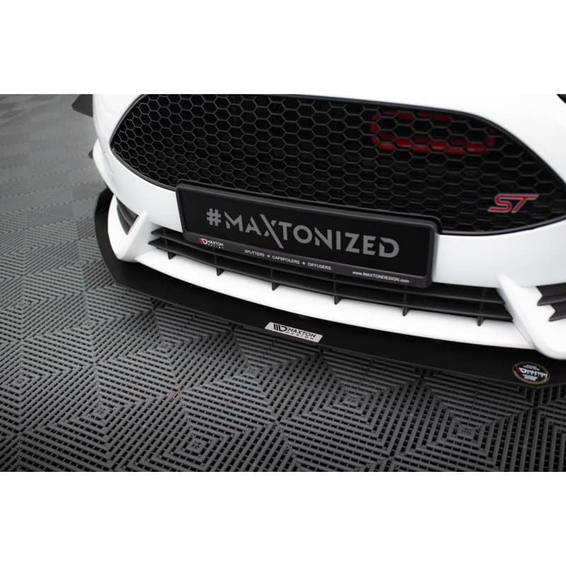 Front splitter racing v.3 ford fiesta st mk7 fl