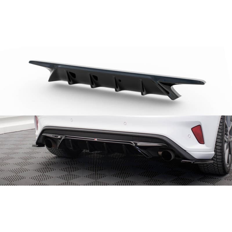 Rear valance v.2 ford focus hatchback st mk4