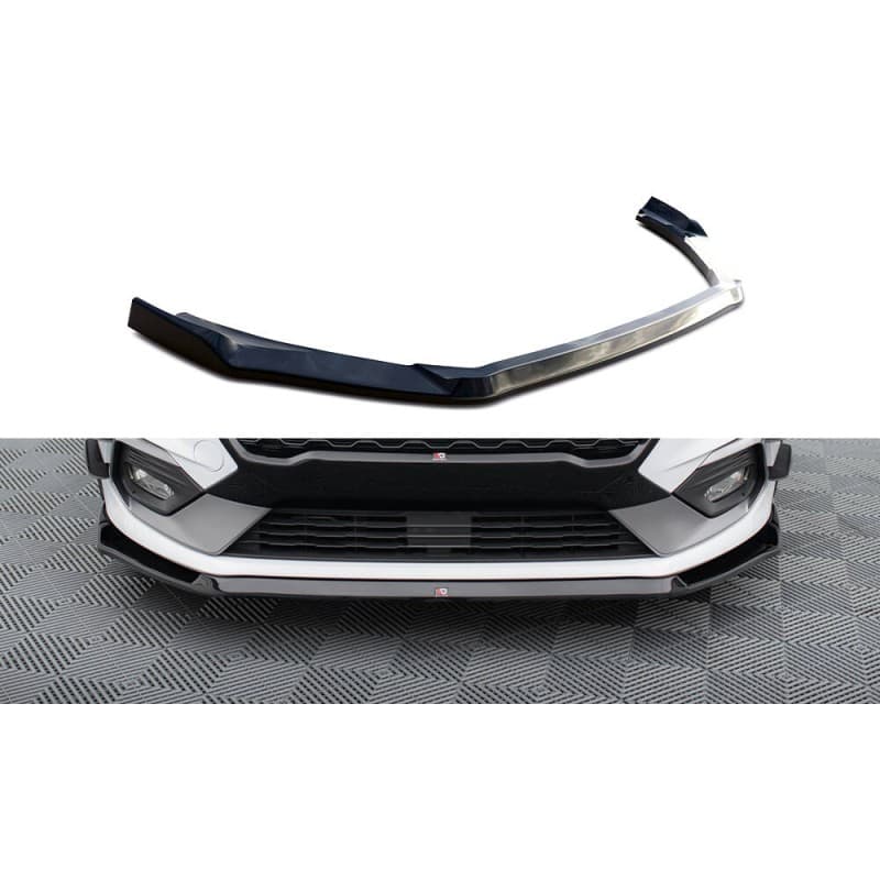 Front splitter v.5 ford fiesta mk8 st / st-line