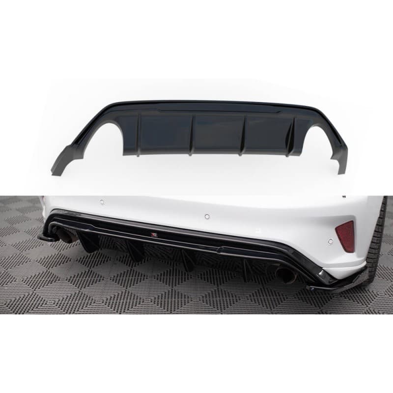 Rear valance v.3 ford focus hatchback st mk4
