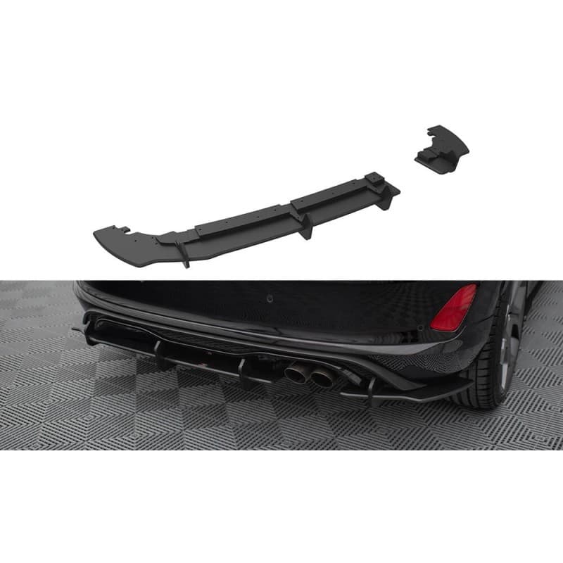Street pro rear valance ford fiesta mk8 st