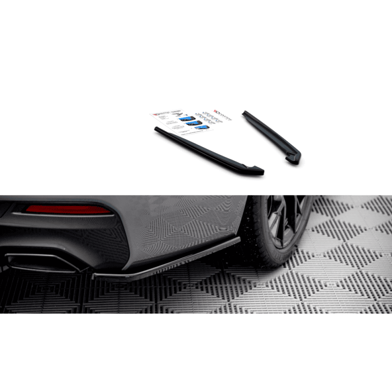 Rear side splitters bmw 5 g30 facelift m-pack
