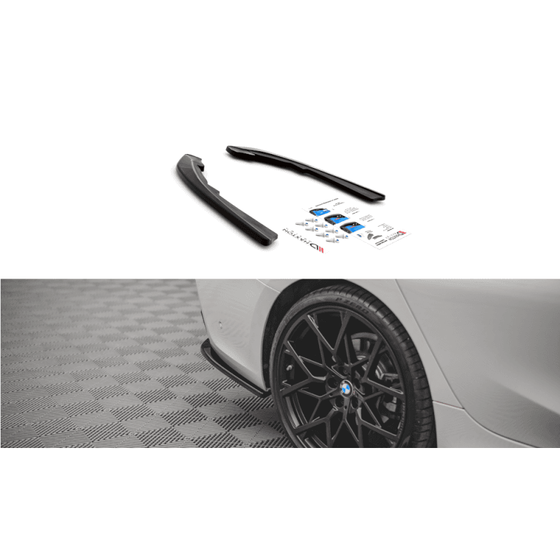 Rear side splitters bmw 3 g20 / g21