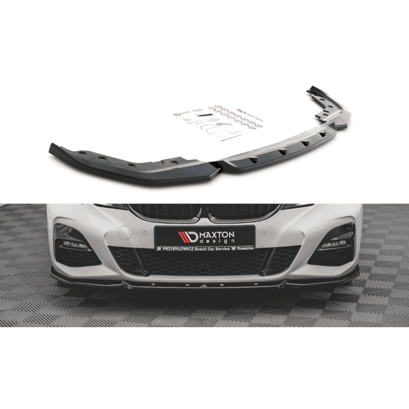 Front splitter v.5 bmw 3 g20 / g21 m-pack