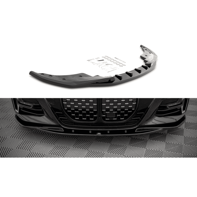 Front splitter v.1 bmw 4 m-pack / m440i g22 / g23