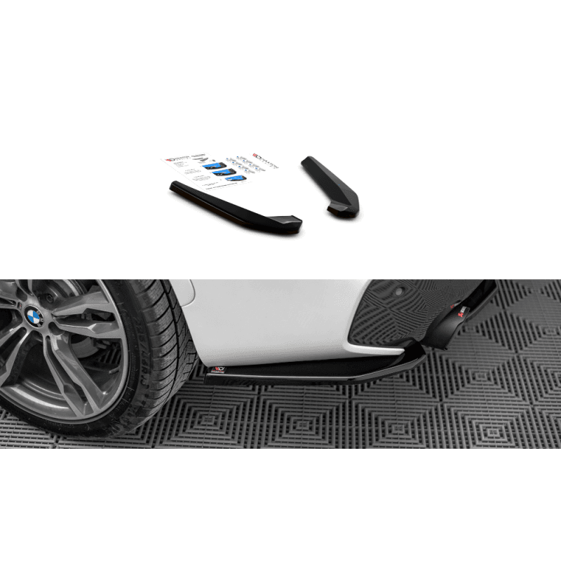 Rear side splitters bmw x1 m-pack f48