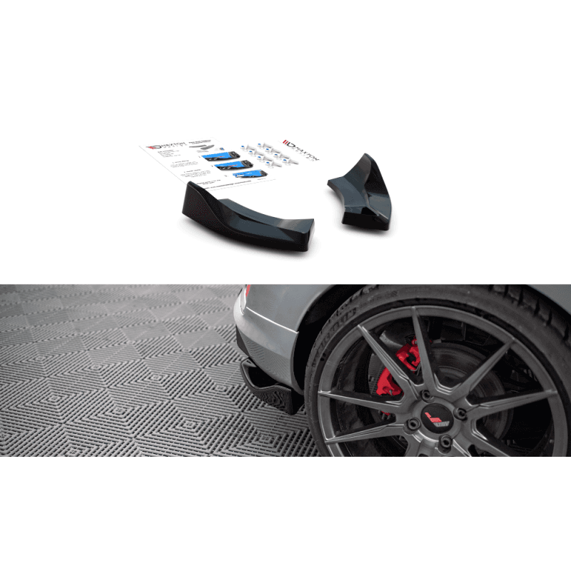 Rear side splitters v.1 ford fiesta st mk8