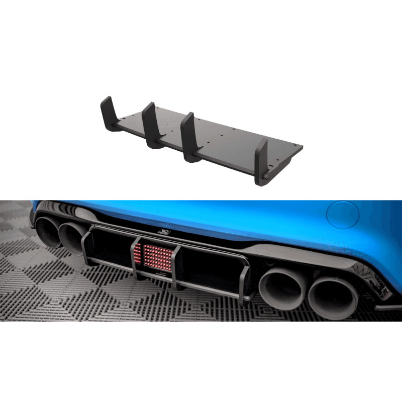 Street pro rear diffuser bmw m2 f87