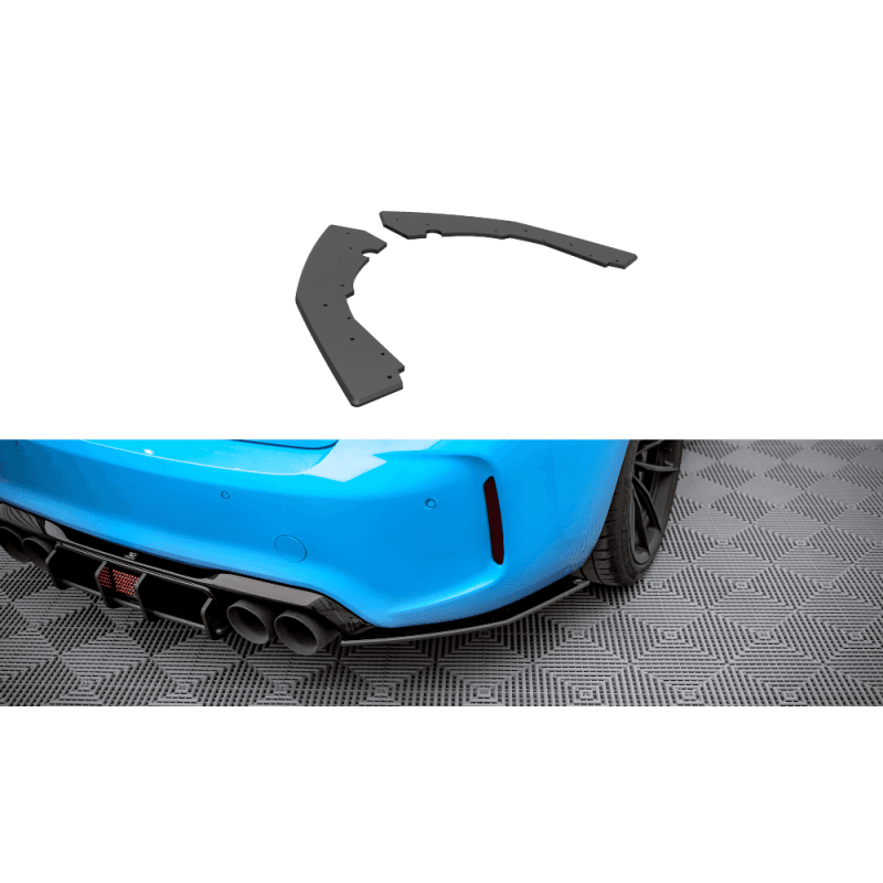 Street pro rear side splitters bmw m2 f87