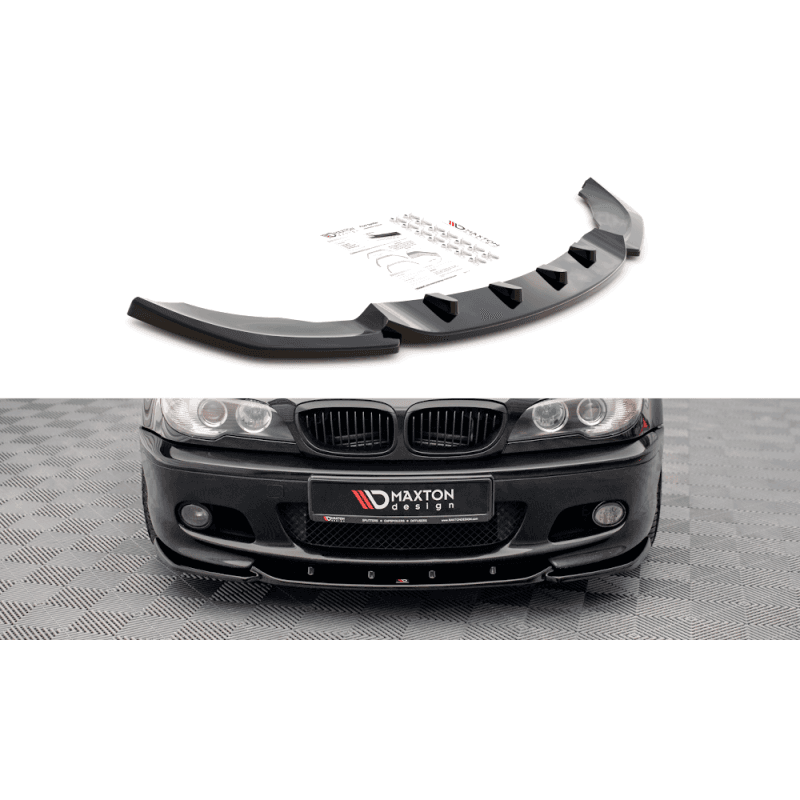 Front splitter v.2 bmw 3 coupe m-pack e46