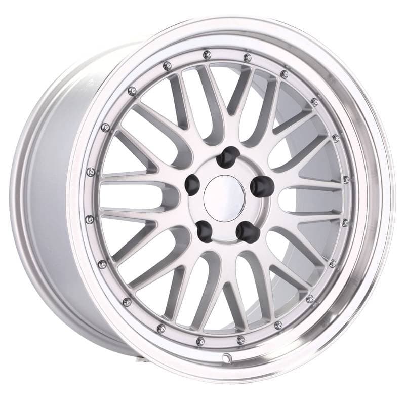 4 jantes 8.5 19 5x120 argent brillant