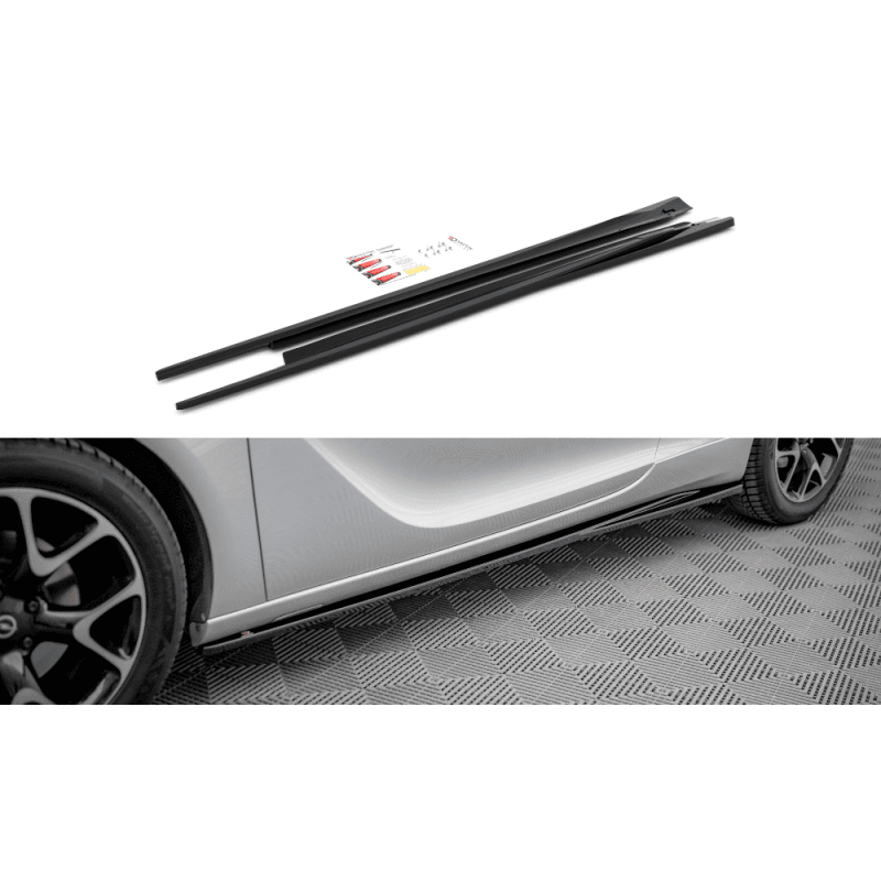 Side skirts diffusers opel astra gtc opc-line j