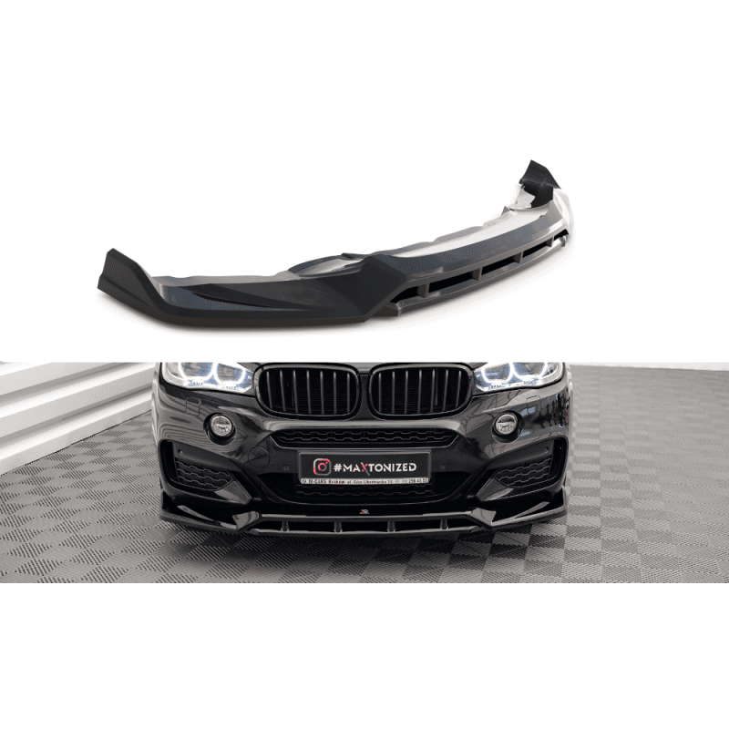 Front splitter v.3 bmw x6 m-pack f16