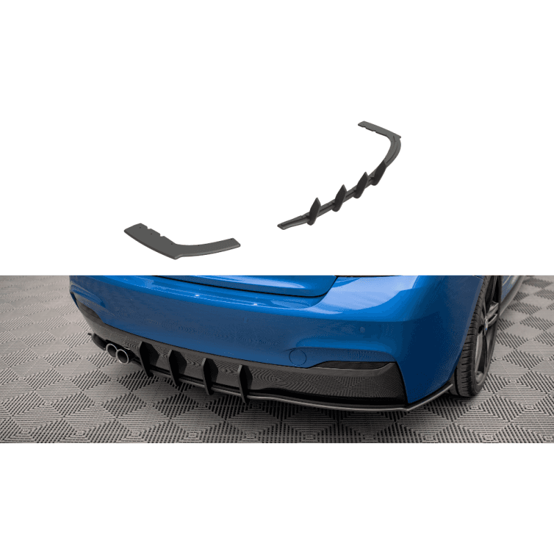 Street pro rear diffuser bmw 2 m-pack f22