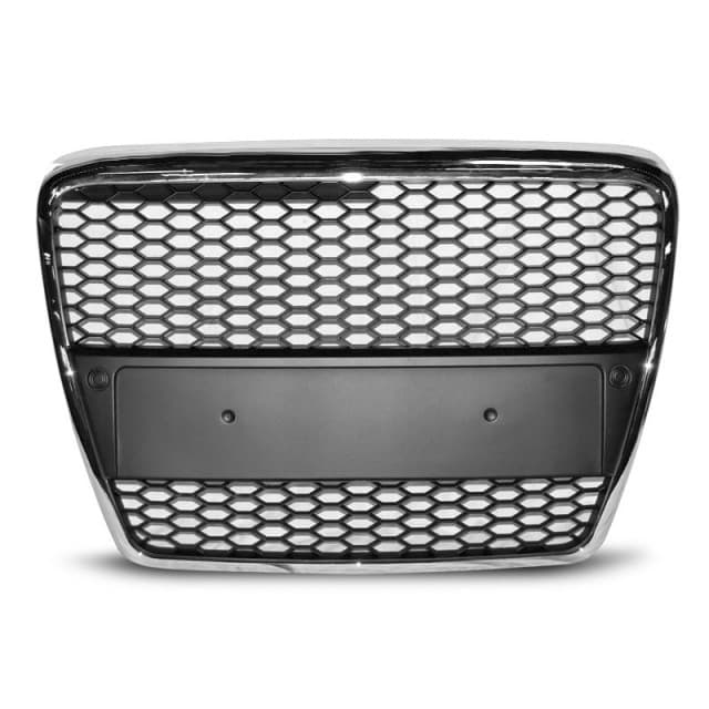 Grille sport chrome s'adapte à audi a6 (c6) 04.04-08.