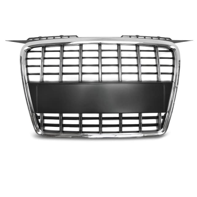 Grille sport chrome noir compatible avec audi a3 05-08