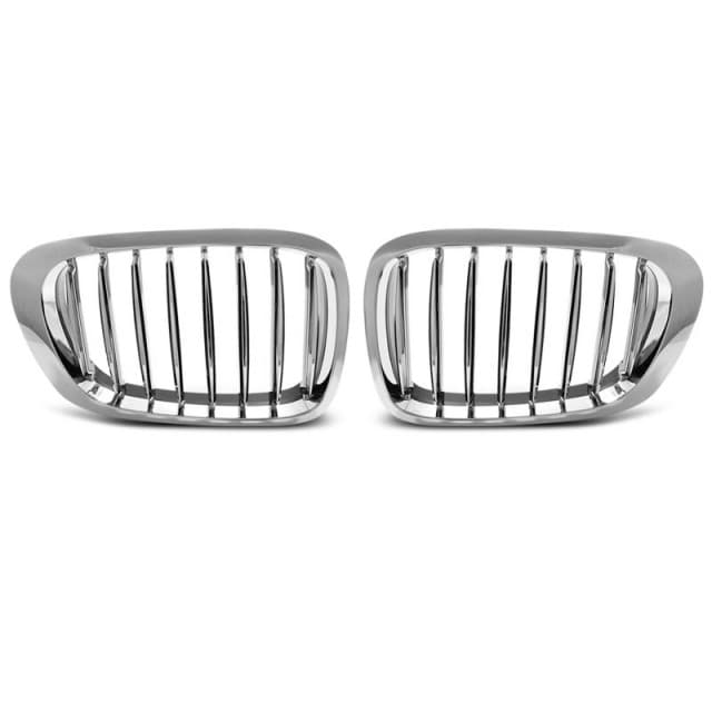 Grille chrome s'adapte à la bmw e46 de 04.99 à 03.03 coupe.